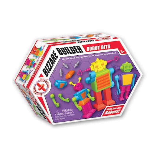 Tedco Toys Bizarre Builder - Robot Bits Building Set, One Size, Multiple Colors